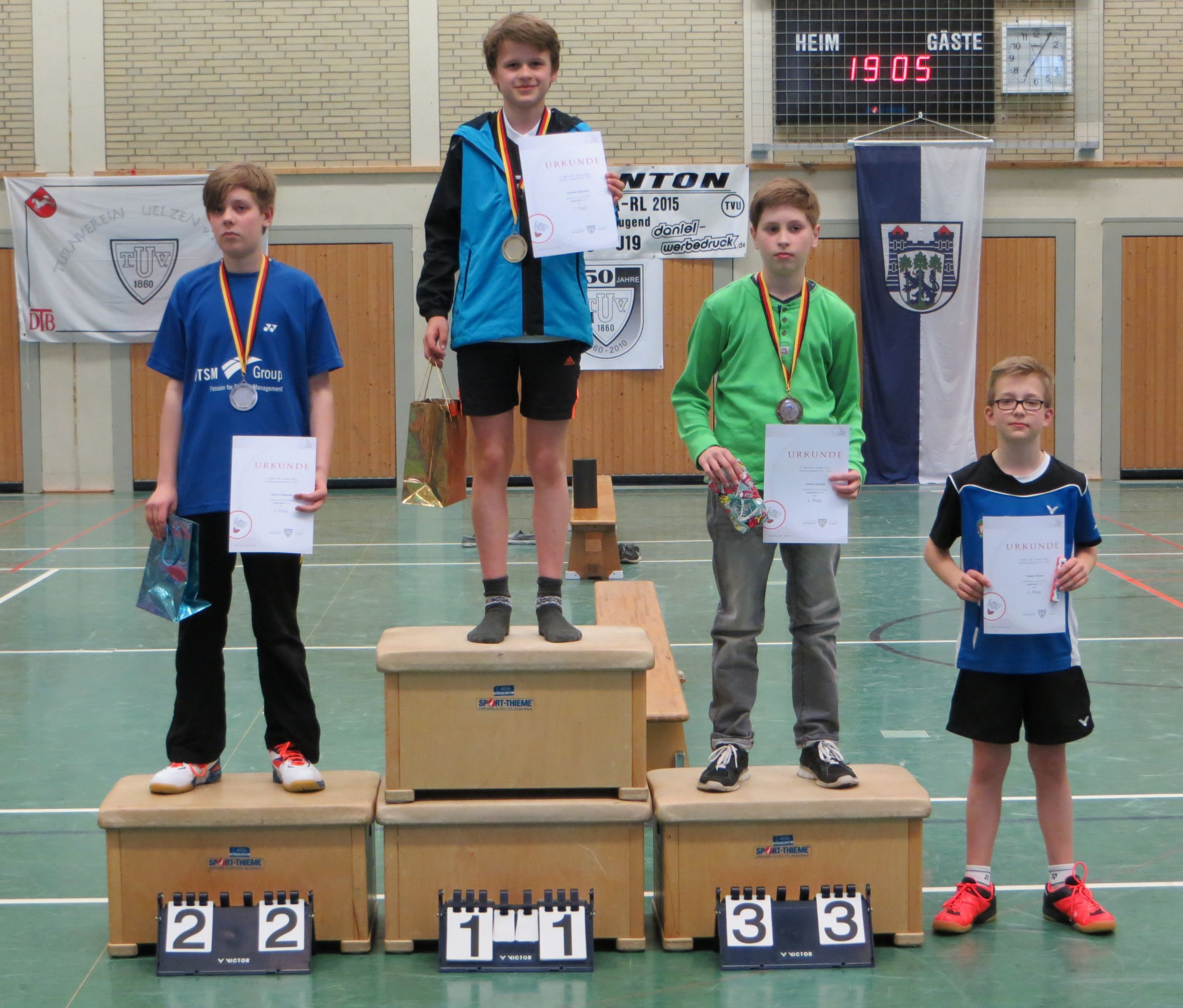 JE U13: 1. Platz: Hannes Weinholz